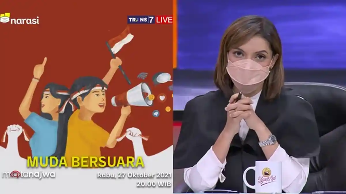 Tema Mata Najwa Malam Ini 'Muda Bersuara', Soroti Persoalan dan Keresahan Pemuda