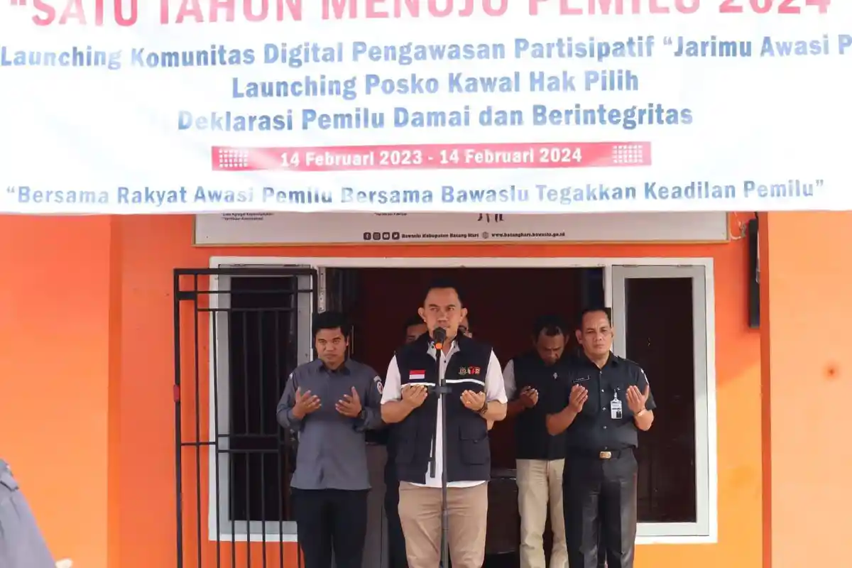 Bawaslu Batanghari Lucurkan Aplikasi Jarimu Awasi Pemilu