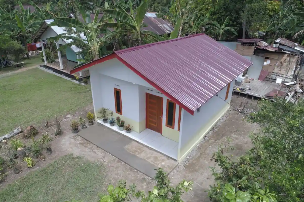 KAPAL Kemanusiaan AMCF Kalbar dan PW Muhammadiyah Kalbar Bedah 2 Unit Rumah Dhuafa