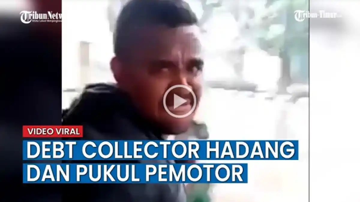 Video Debt Collector Hadang dan Pukul Pemotor Dikira Cicilan Bermasalah, Ternyata Sudah Lunas