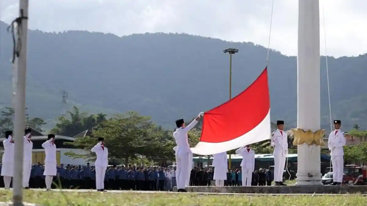 Naslindo Sirait Pimpin Upacara Peringatan Hari Sumpah Pemuda Tahun 2024 di Kabupaten Pakpak Bharat