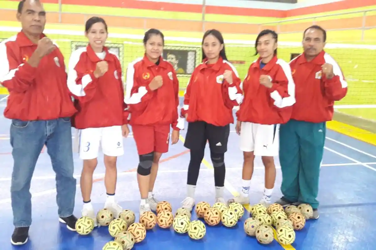 Tim Sepak Takraw Putri NTT Siap Tanding di Pra PON XX 2019 di Kalimantan Utara