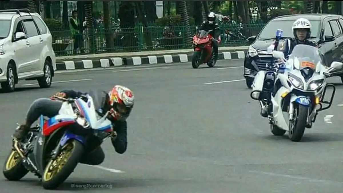 Bikin Kesal Polisi Militer, Anggota Komunitas Motor Dapat 'Tendangan Bayangan'