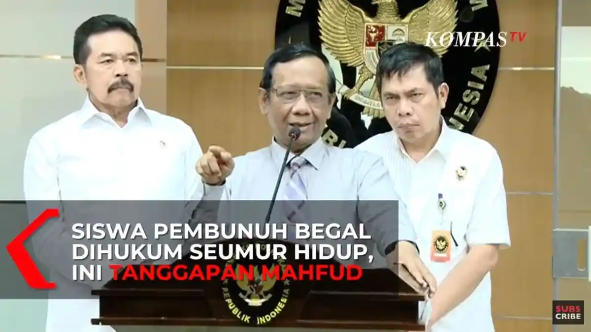 Kerap Diperbandingkan, Mahfud MD Nilai Kasus Bunuh Begal antara ZA dan Santri di Bekasi Berbeda