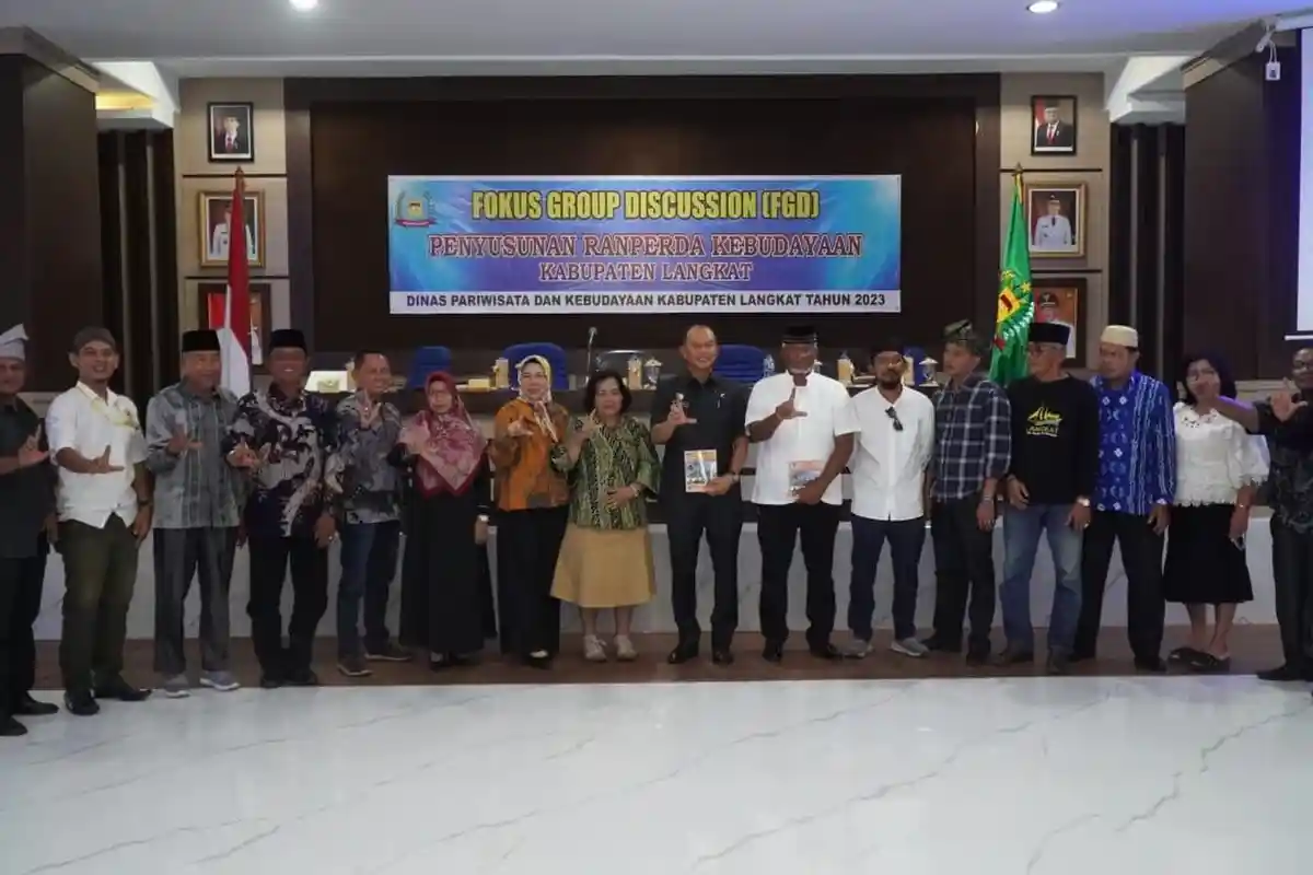 Sekda Langkat Amri Buka FGD Perlindungan dan Pengelolaan Nilai Budaya