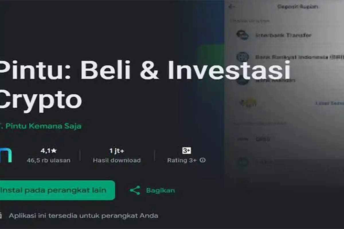 KODE Referral Pintu Sekarang 2025-2026 & Cara Daftar Akun Pintu Aplikasi Investasi Kripto yang Aman