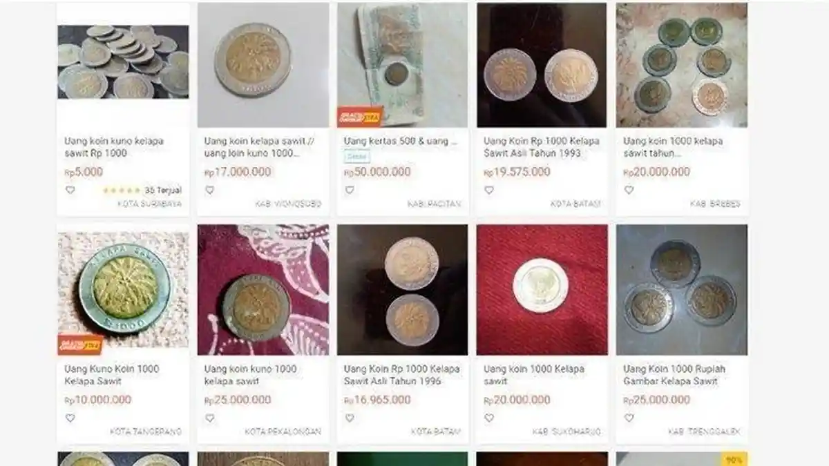 Viral Uang Rp 1000 Kelapa Sawit Dijual hingga Puluhan Juta, Ini Komentar Kolektor