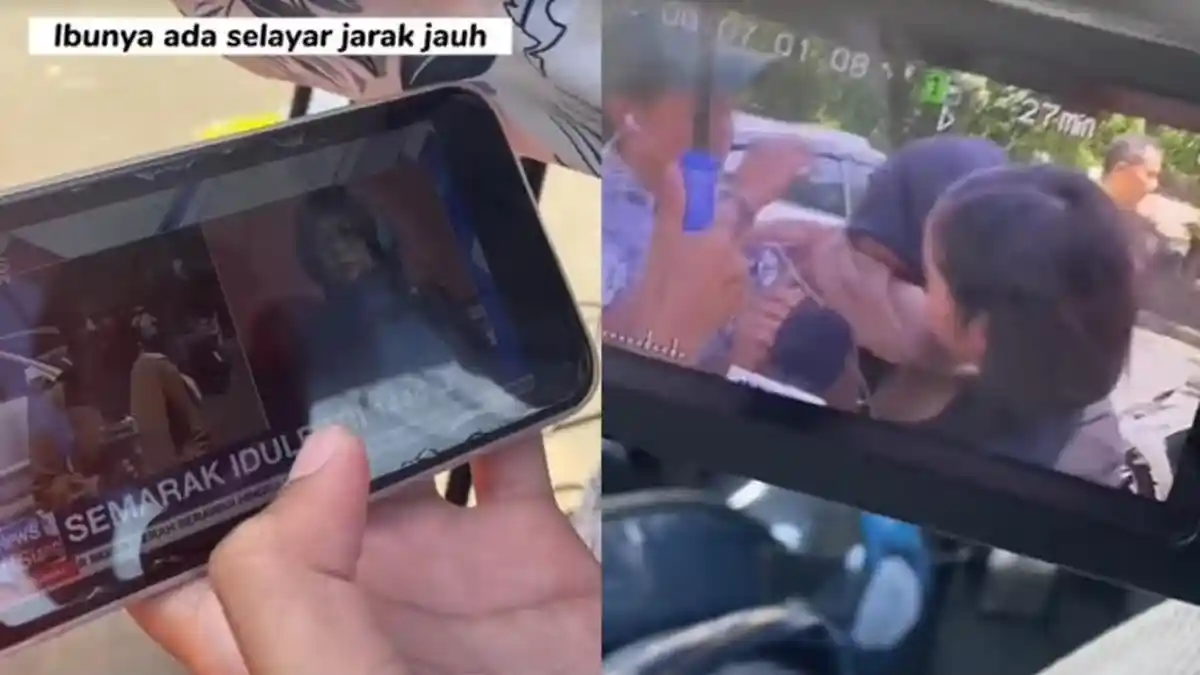 Momen Haru di Balik Layar, Reporter Nangis Ditelepon Ibu saat Liputan Lebaran