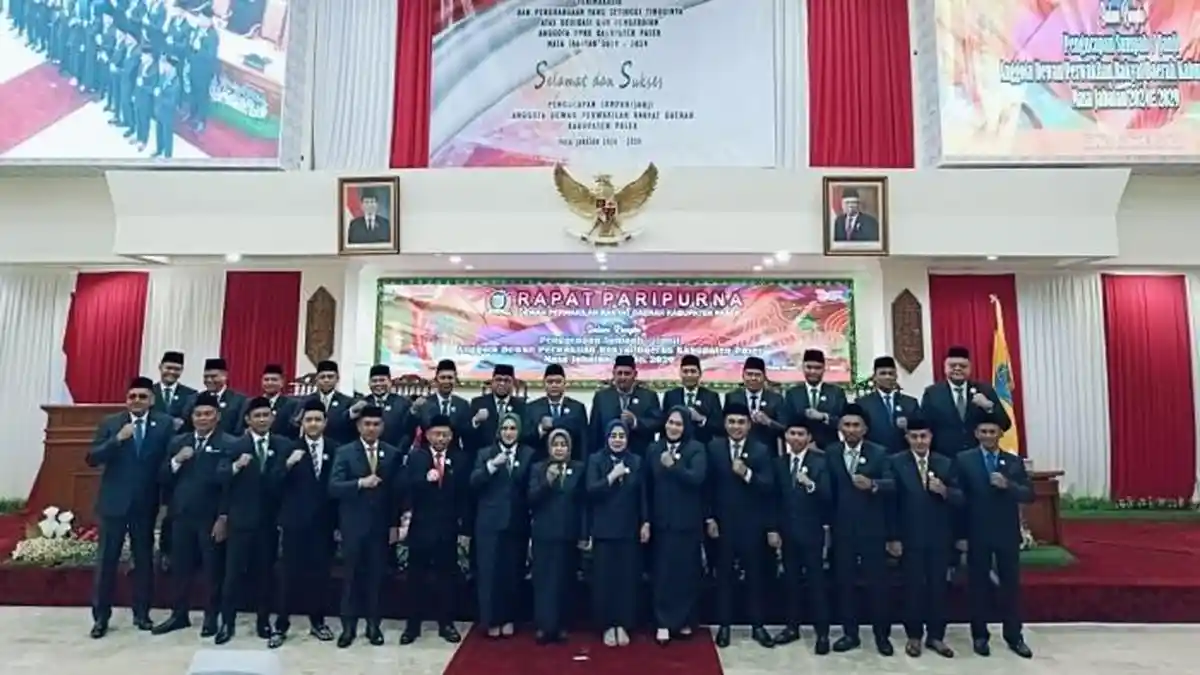 Daftar 30 Anggota DPRD Paser 2024-2029, 1 Orang Belum Dilantik Hari Ini, Jadwal Pelantikan Susulan