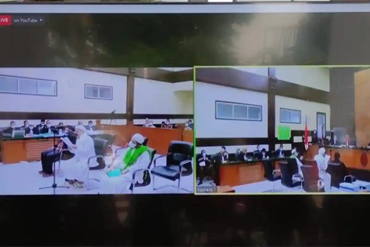 Sebut Nama Denny Siregar di Persidangan, Rizieq Shihab: Ada Perintah dari Atas untuk Habisi Saya