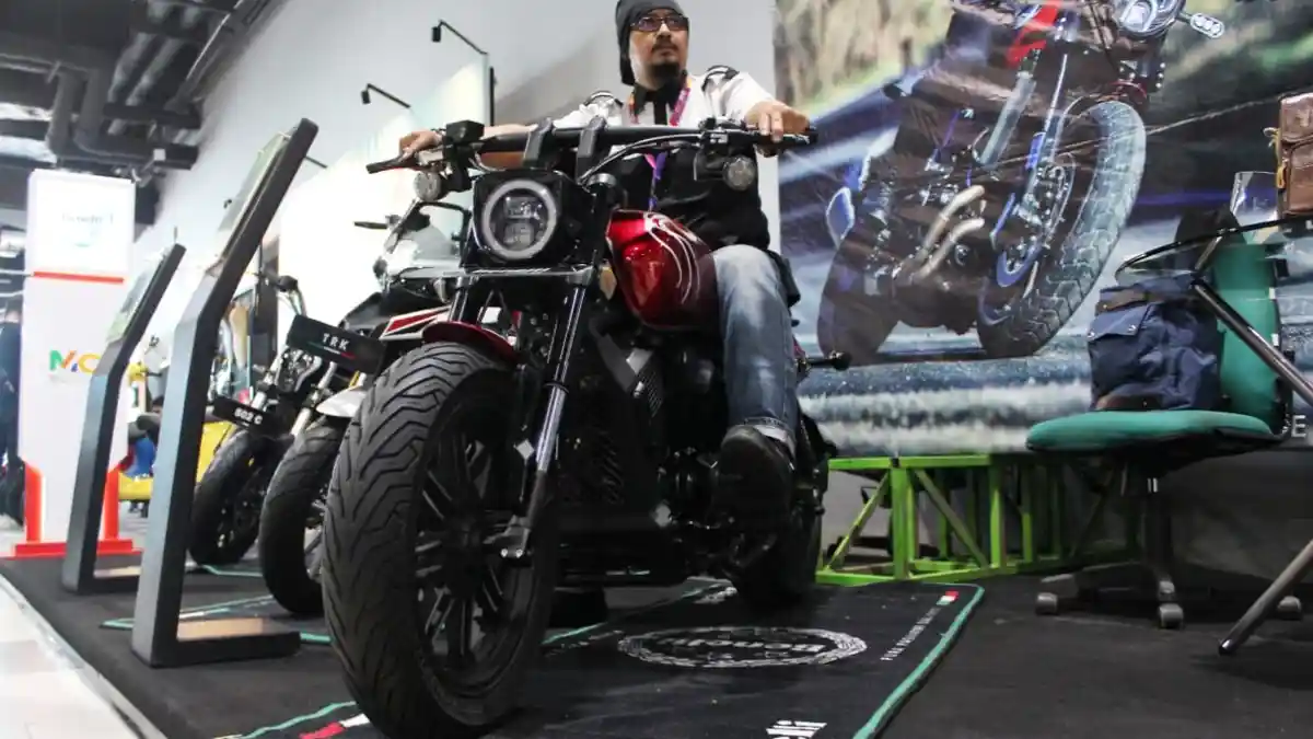 Ada Motor Cruiser Tanpa Rantai di IIMS Surabaya: Keeway V250F1 Jadi Andalan BPM Gaet Konsumen
