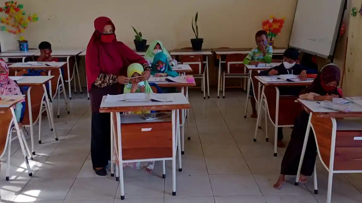 Pembelajaran Tatap Muka di Penajam Paser Utara Mulai Berjalan Normal