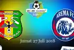 Mitra Kukar Vs Arema FC, Gol Anindito Wahyu Buat Singo Edan Tertinggal dari Tuan Rumah