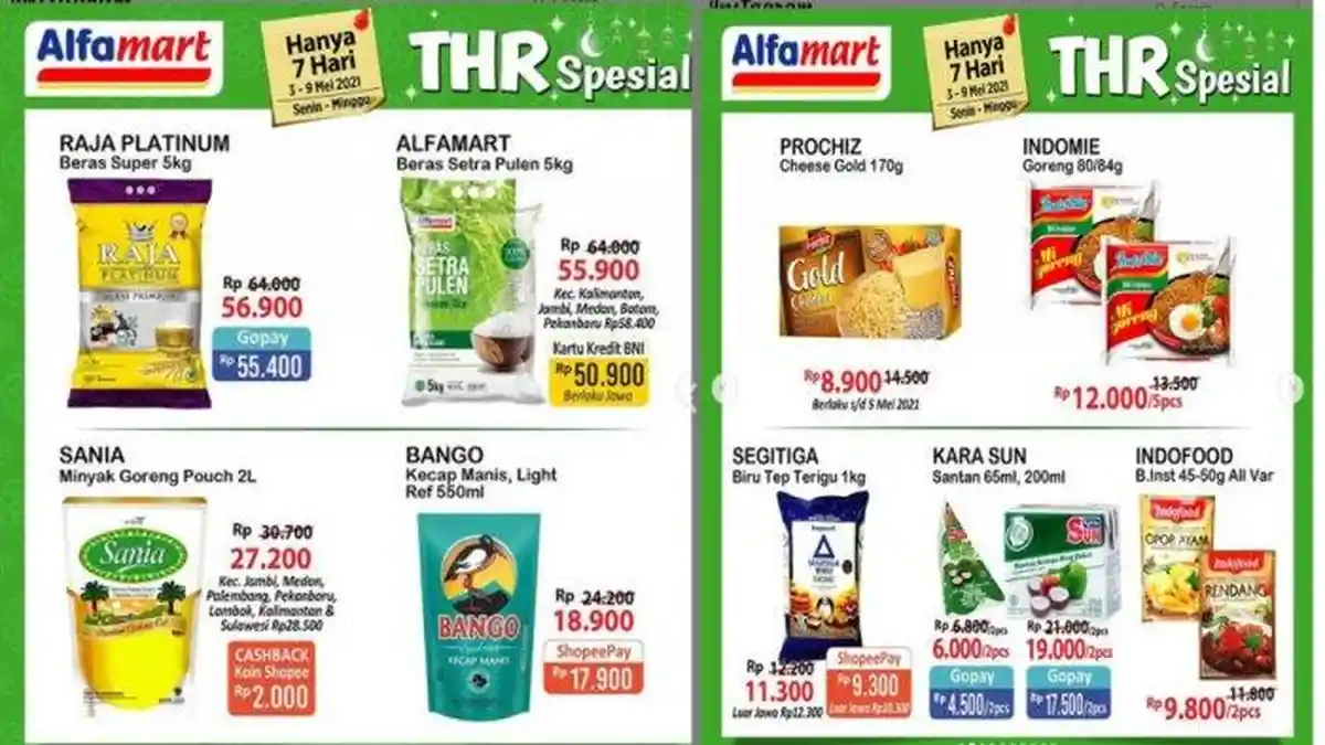 Promo JSM Alfamart Hari Jumat 7 Mei 2021, Gula Pasir Bisa Gratis, Cek Katalognya di Sini