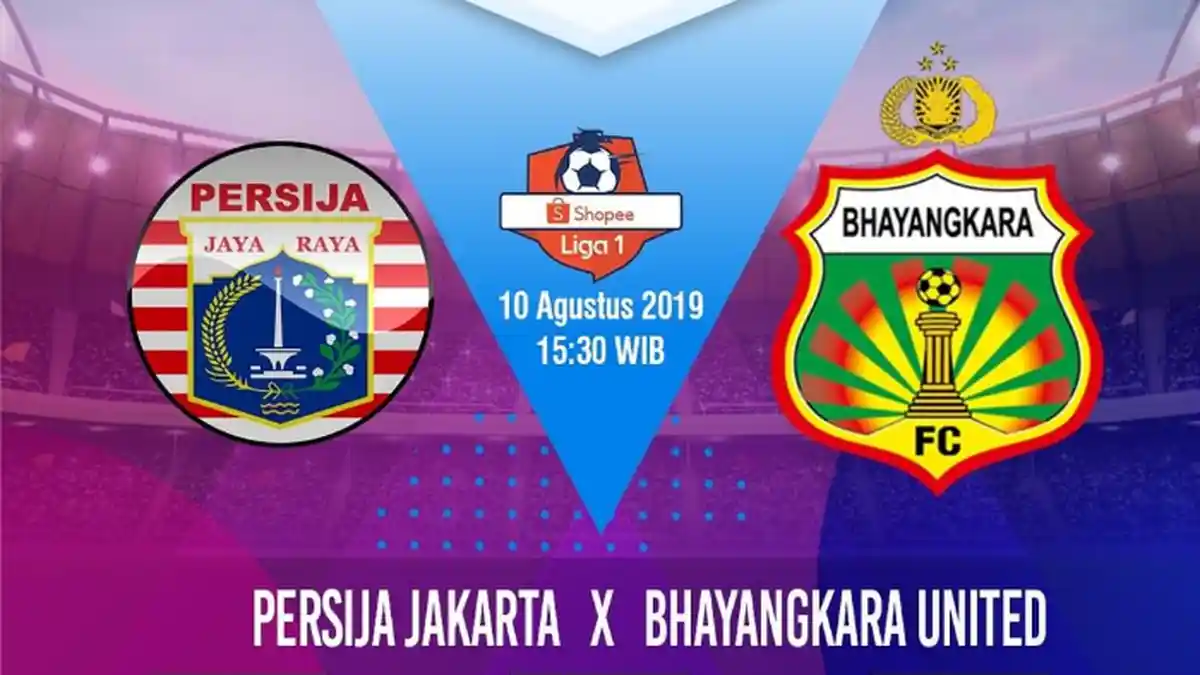 VIDEO Live Streaming Persija Jakarta Vs Bhayangkara FC, Pukul 15.30 WIB di Indosiar