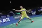 Aksi Lee Chong Wei di BCA Indonesia Open 2017