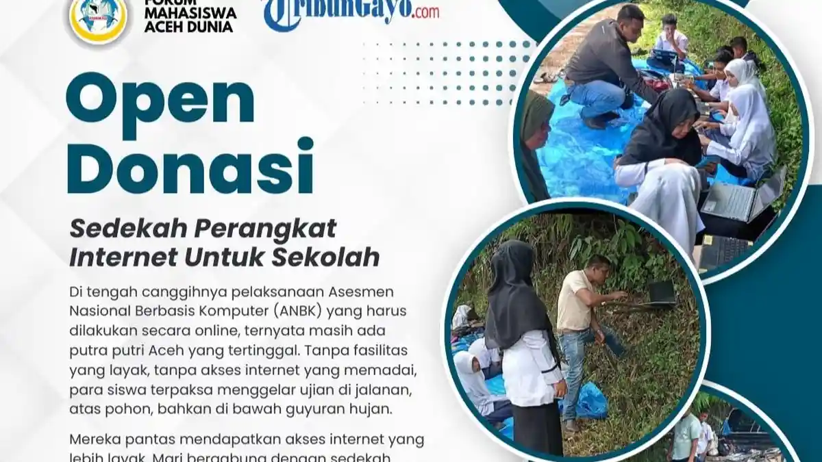 FORMAD Galang Dana untuk Fasilitasi Internet di SMP Pamar, Aceh Tengah ...