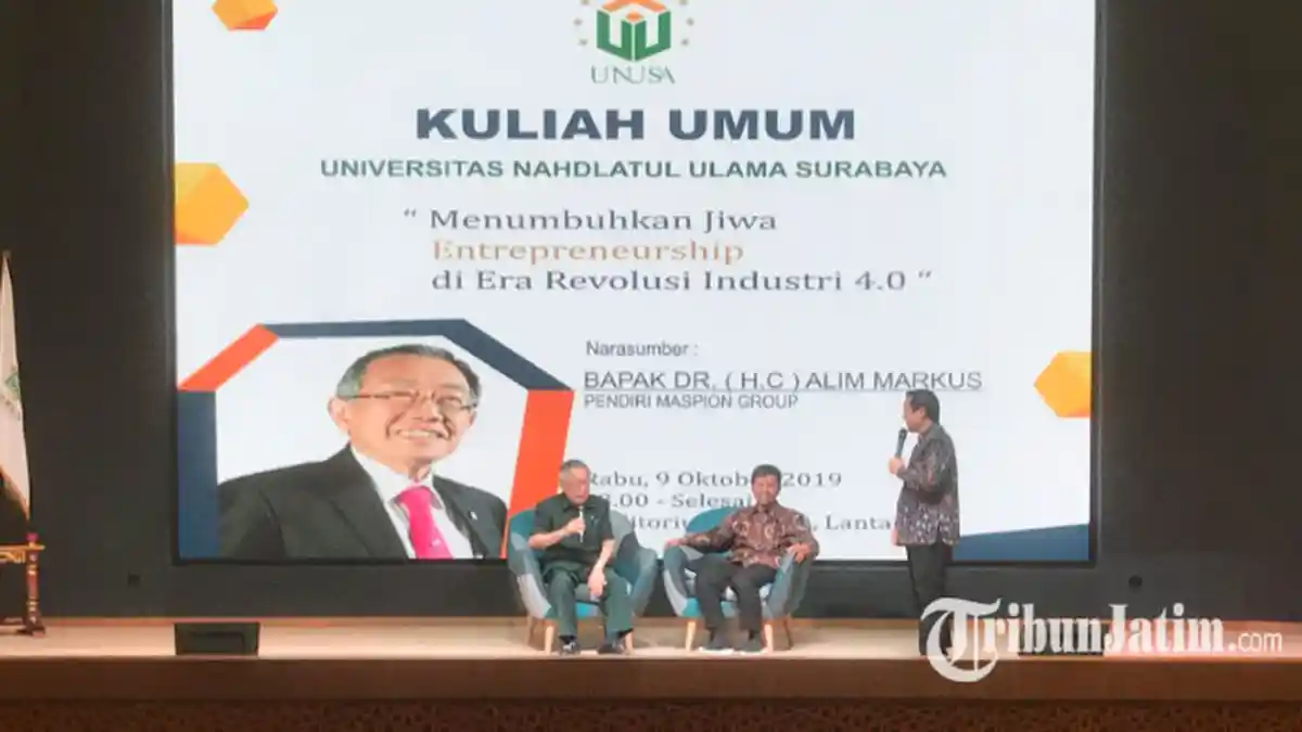 Tips Wirausaha Muda Sukses ala Alim Markus CEO Maspion Group, Berani Memulai & Jangan Berkecil Hati