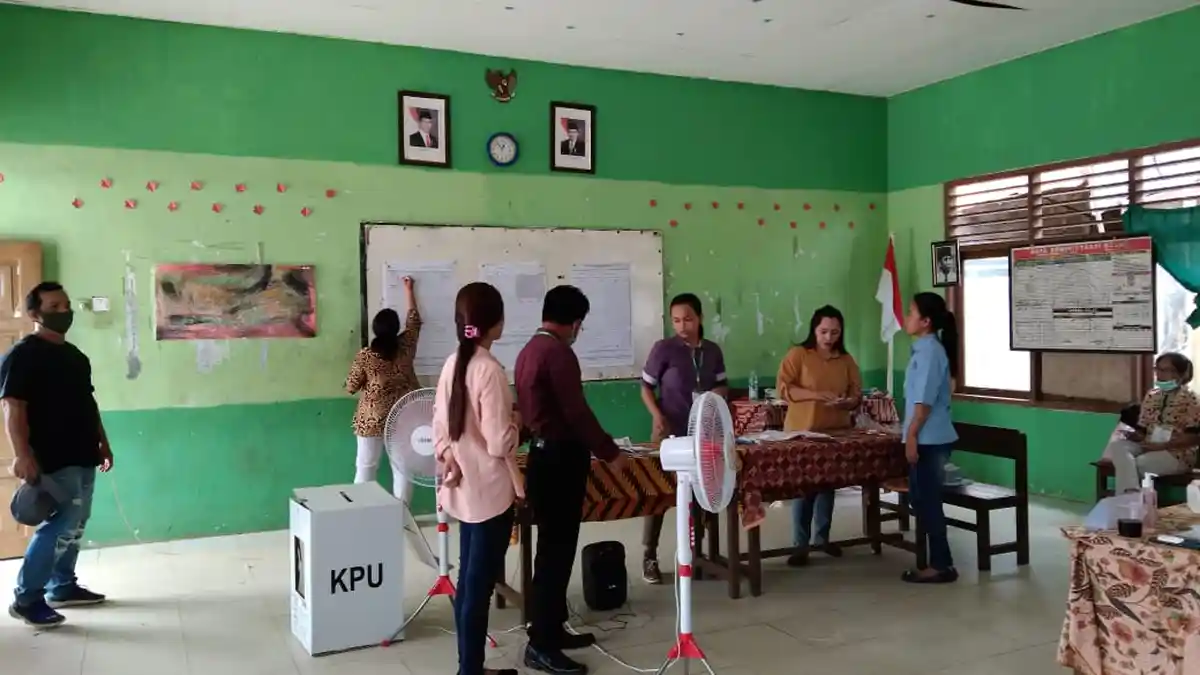 Hasil Pilkada Kubar 2020, Kedua Paslon Bupati Kutai Barat Unggul di TPS Masing-masing