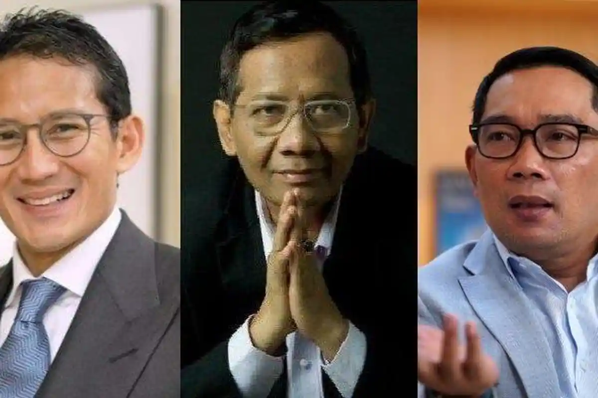 Survei Terbaru Elektabilitas Cawapres Ideal Pilihan Warganet, Erick Thohir dan Sandiaga Terlempar