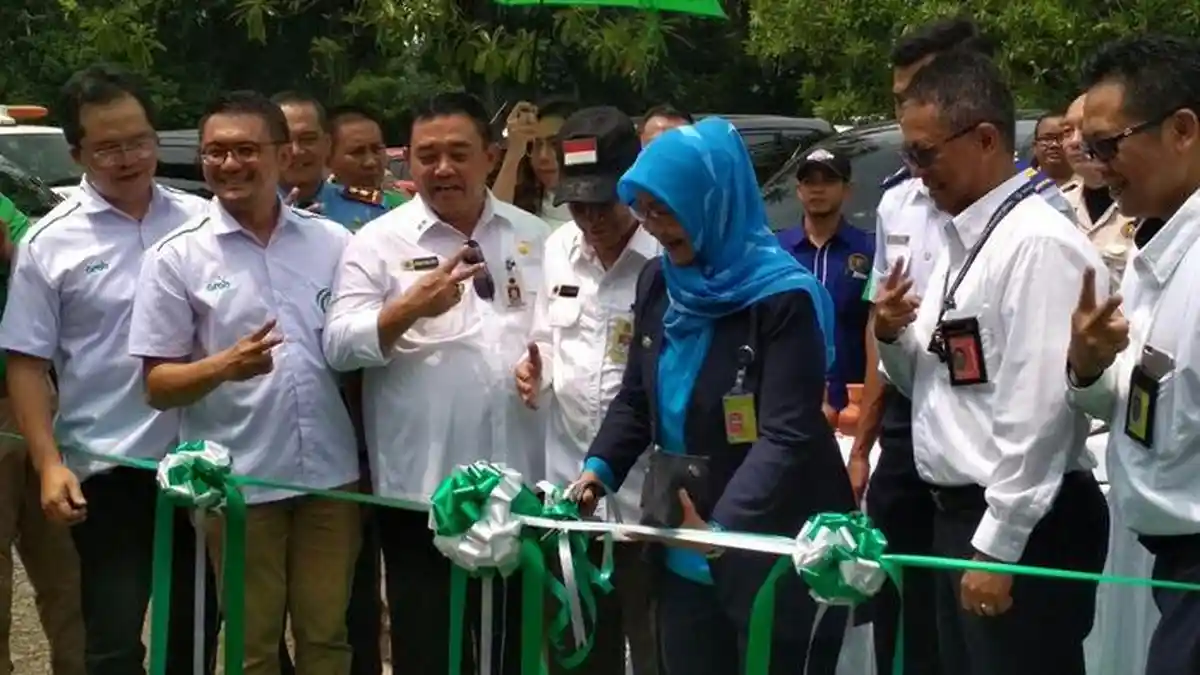 Inkoppol Gandeng Grab Sebagai Transportasi Online di Bandara Soetta
