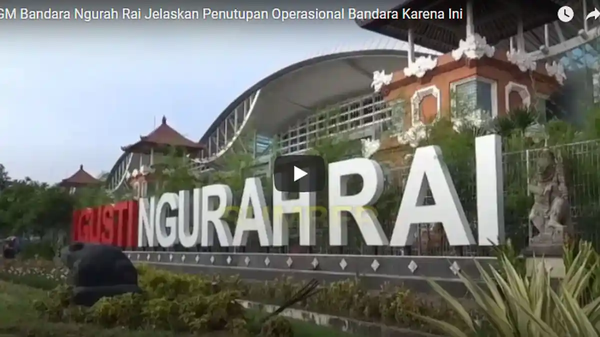 Breaking News : Bandara Ngurah Rai Dibuka Pukul 15.00 WIta Sore Ini