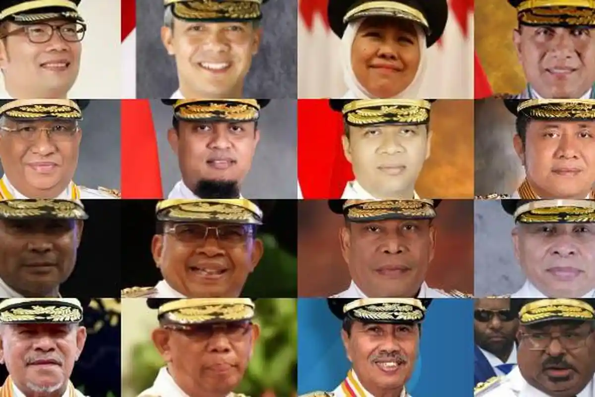 Profil 17 Gubernur Habis Masa Jabatan 2023: Ganjar Pranowo, Ridwan Kamil, Ali Mazi, Edy Rahmayadi