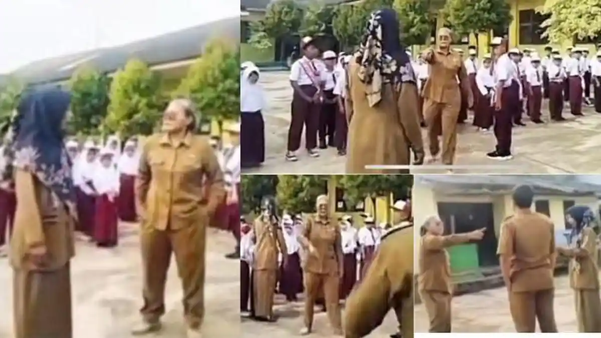 Nasib Guru yang Hendak Cekik Siswi Saat Upacara, Ternyata Bukan Kepala Sekolah