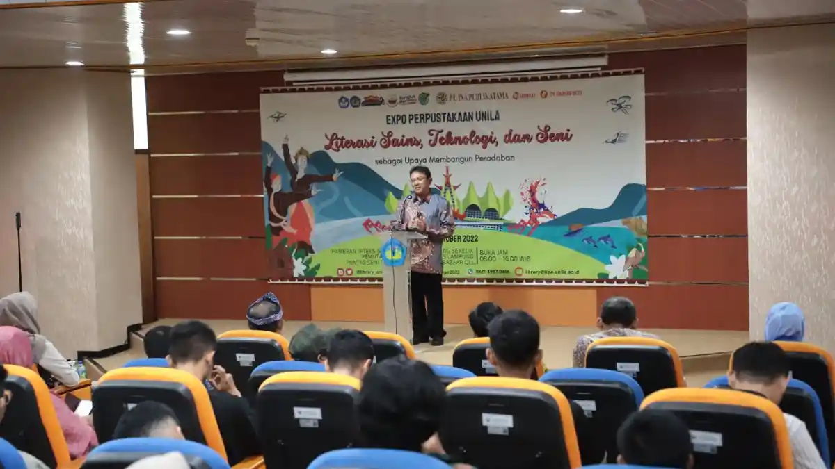 Expo Perpustakaan Unila 2022 Resmi Ditutup, Pengunjung Capai 15.000 Orang