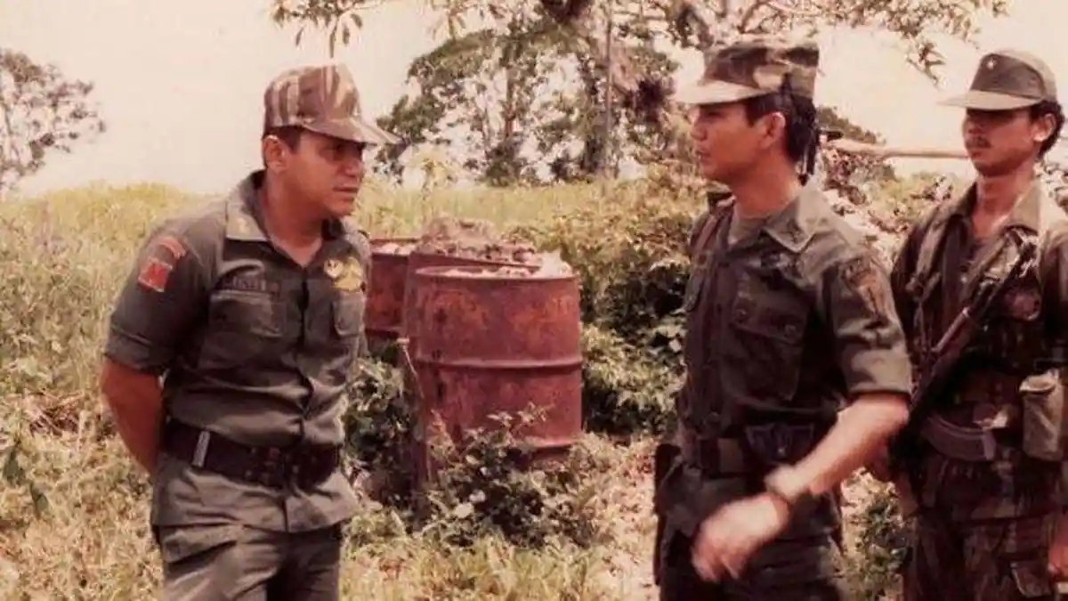 Wow, Ada Foto Jadul AM Hendropriyono dan Prabowo Subianto saat Tugas di Timor Timur, Mertua Kasad