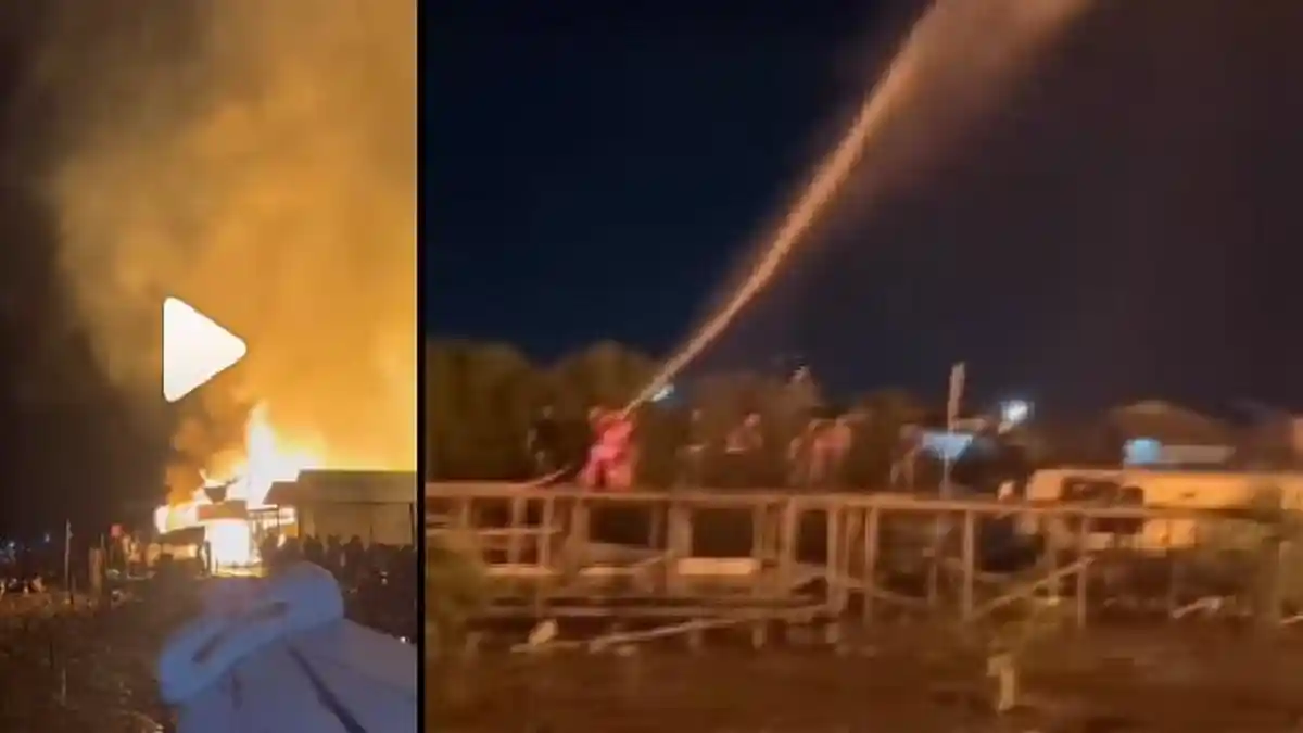 Video Viral Pemadam Kebakaran Semprot Api Dari Kejauhan Jadi Sorotan, Ternyata Pakai Teknik Firewind