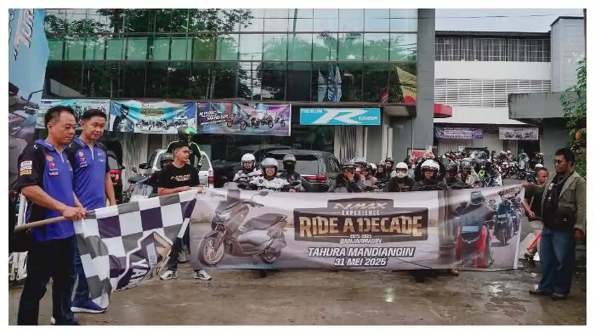 NMAX Ride A Decade: Perjalanan Lintas Kota, Lintas Generasi, dan Lintas ...