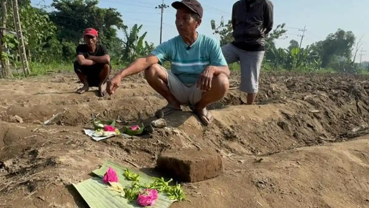 Setelah Menabrak Arca Catur Muka di Gurah Kediri, Operator Traktor Langsung Sakit 3 Hari