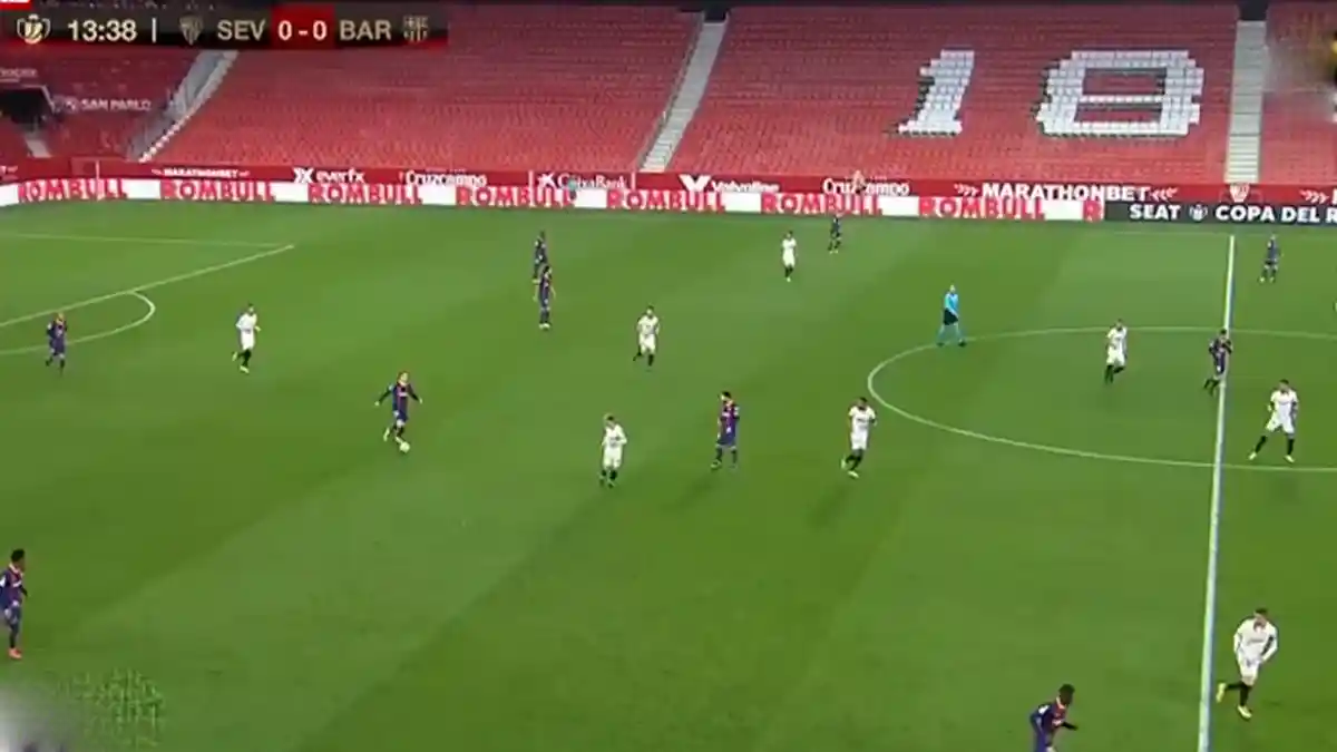 SEDANG BERLANGSUNG Live Streaming Sevilla vs Barcelona, Kick Off 03.00 WIB via TV Online!