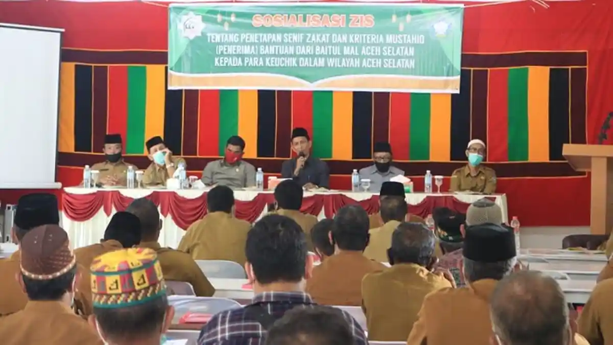 Baitul Mal Aceh Selatan Gelar Sosialisasi ZIS