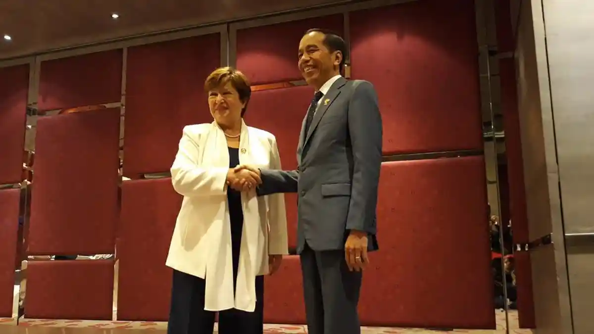 Jokowi Gelar Pertemuan dengan Managing Director IMF di KTT ASEAN