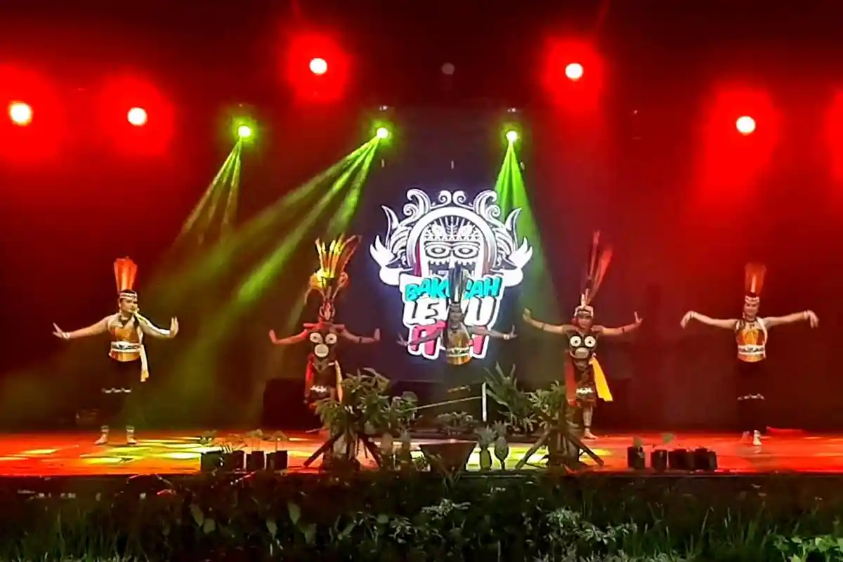 Mempertahankan dan Lestarikan Pangan Lokal Dayak Lewat Pagelaran Budaya ‘Bakesah Lewu Itah’