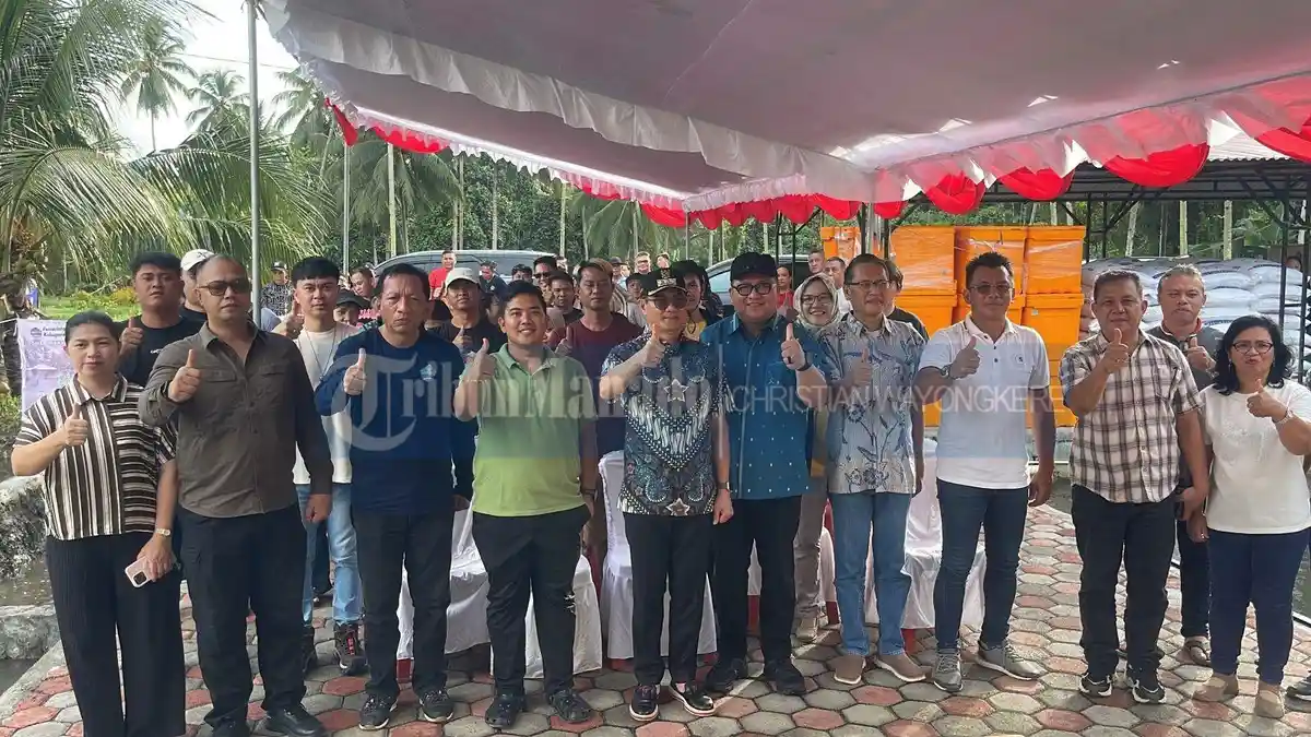 Daftar 4 Jenis Bantuan Perikanan di Minut Diserahkan JG-KWL, Anggaran Rp450 Juta
