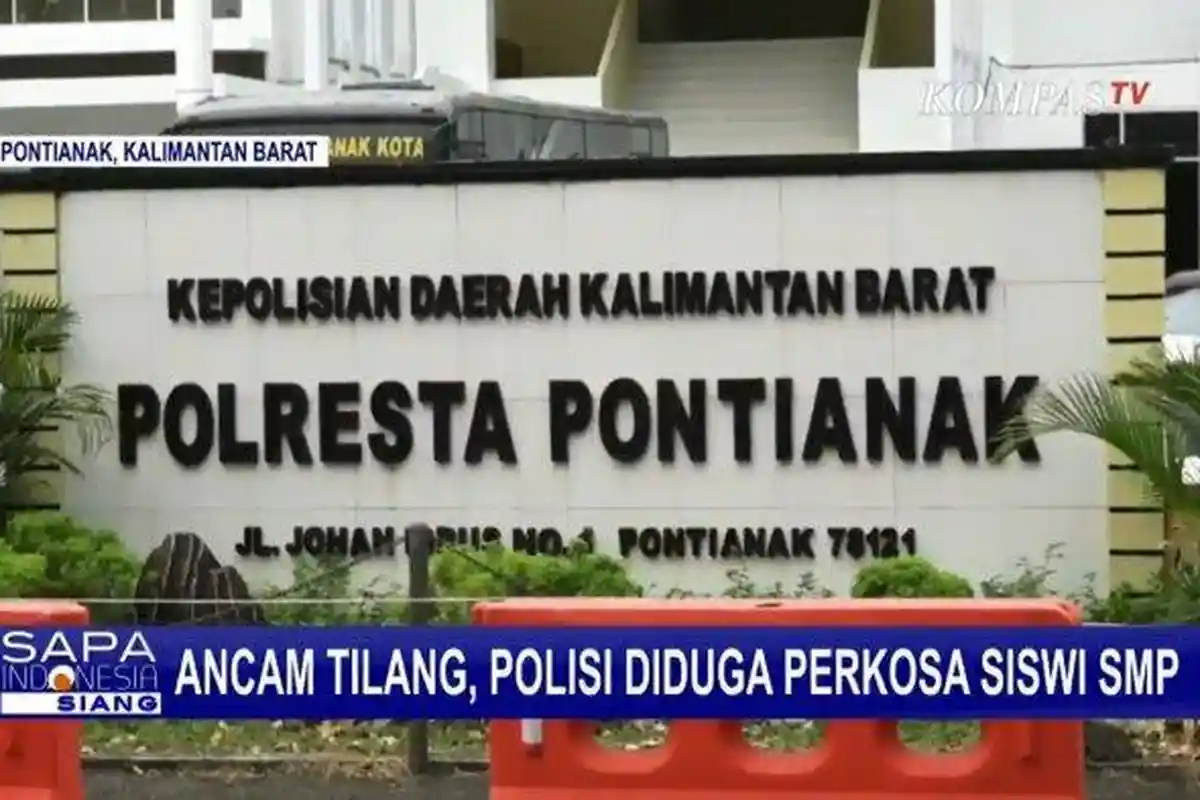 Pengakuan Oknum Polisi Perkosa Gadis 15 Tahun di Pontianak, Berawal Dari Penilangan
