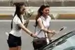 Wanita Cantik Dukung Banggar DPR