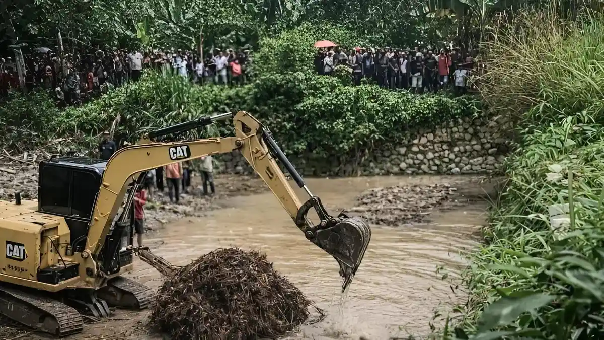 Hari Keempat Pencarian, Korban Hanyut di Pringsewu Masih Hilang