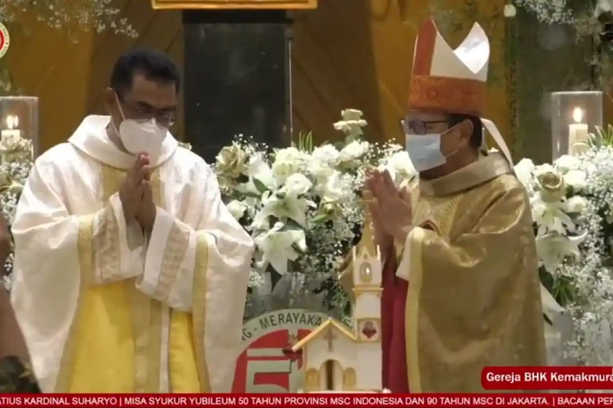 Perayaan 50 Tahun Provinsi MSC Indonesia, Kardinal Suharyo Puji Semangat Misionaris di Maluku-Papua