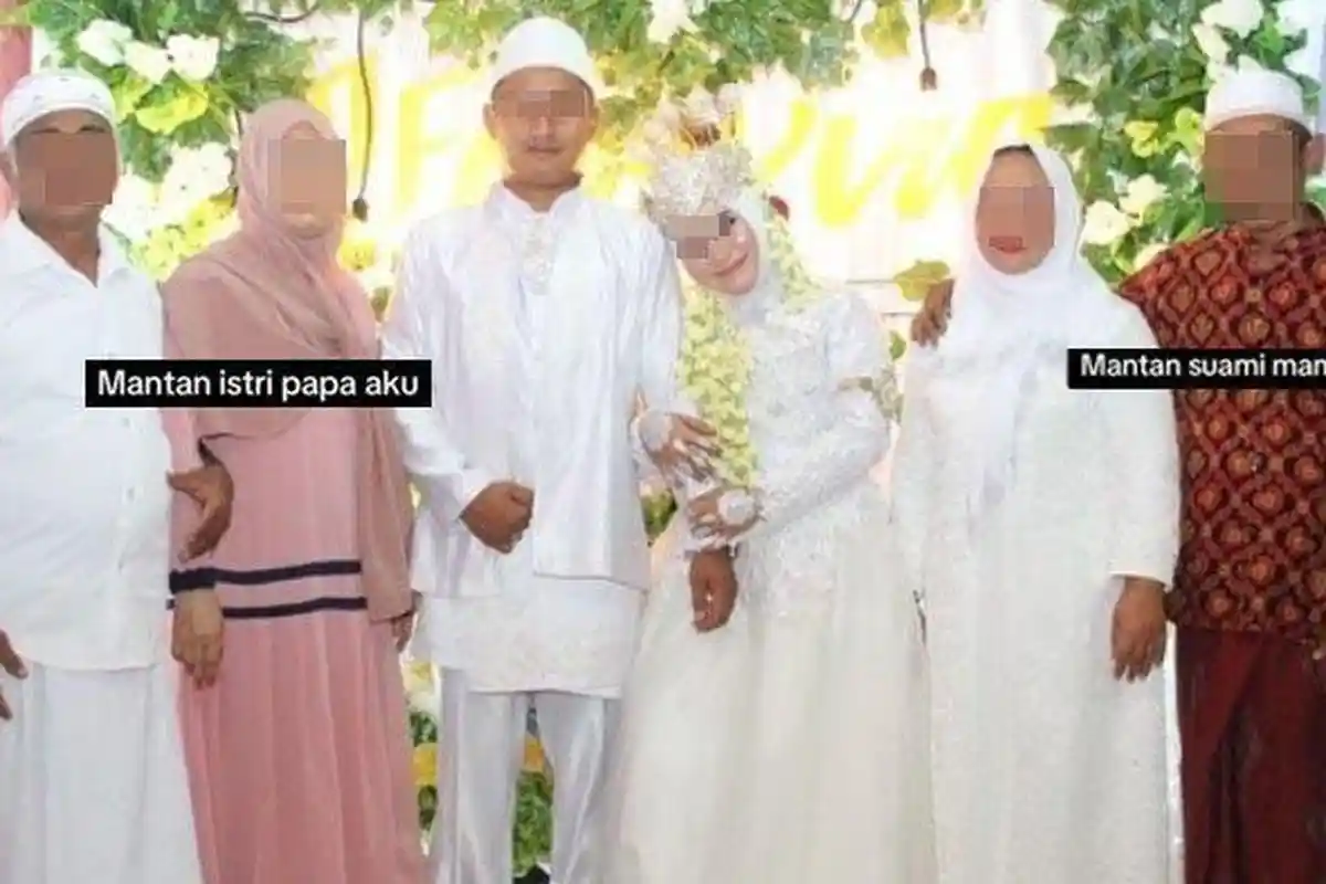 Uniknya Jodoh, Ibu Pengantin Pria Mantan Istri Ayah Pengantin Wanita, Mempelai Punya Kakak yang Sama