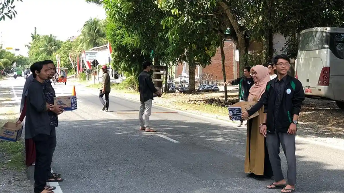 IPAMAS Meukek Galang Dana untuk Korban Kebakaran di Bakongan