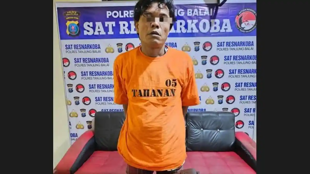Bandar Narkoba di Tanjungbalai Ditangkap, Polisi Amankan Barang Bukti Sabusabu