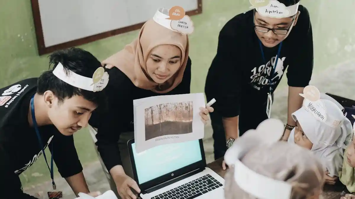 Volunteer dari Luar Daerah Antusias Ikuti TNT 1000 Guru Jogja