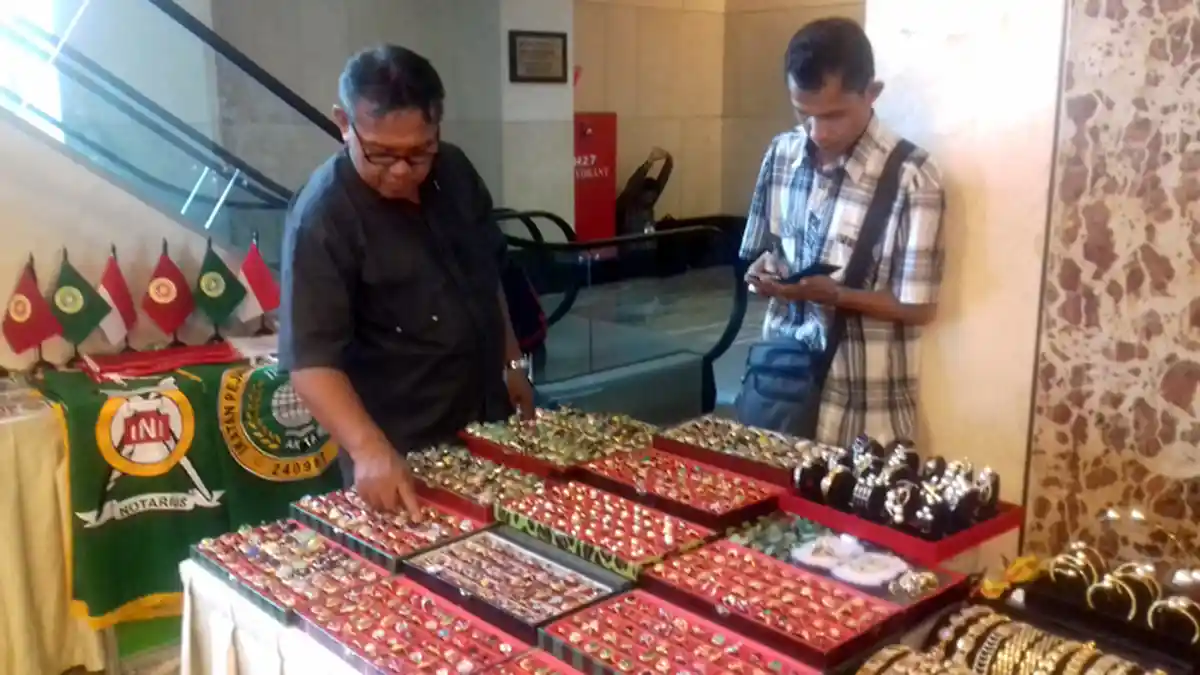 Batu Sisik Naga Khas Enrekang Masih Jadi Primadona