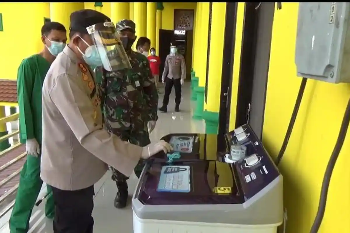 Balai Adat Tanjabbar Sudah Digunakan Untuk Tampung 11 Pasien Positif Covid-19