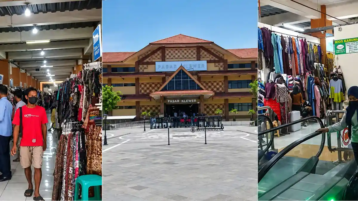 Pasar Klewer Solo, Surga Belanja Batik dan Tekstil yang Melegenda Sejak Puluhan Tahun