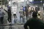 Bentrok Demo Tolak UU Omnibus Law Jogjakarta